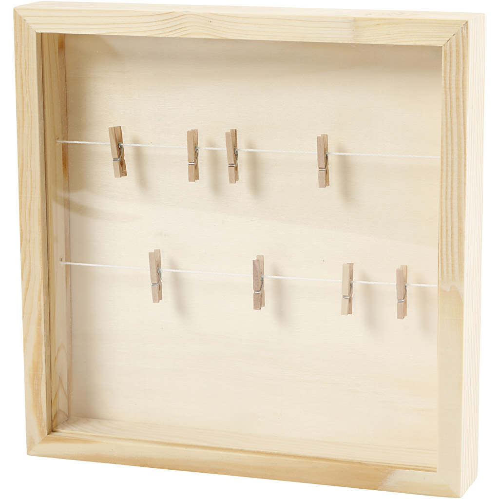 3D fotolijst 35mm dikte 23x23 cm - Afbeelding 4