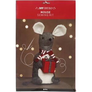 441822 Creativ Company Kerstmuis 30 cm