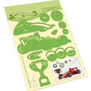 459419 - Leabilitie Snij en embossing mal Race auto