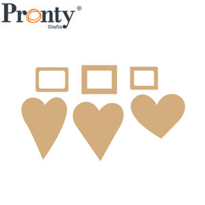 460483057 - Pronty Pronty Picture this Heart, set of 3 Hearts