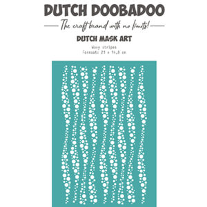 470715037 - Dutch DooBaDoo DDBD Dutch Mask Art Wavy Stripes