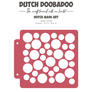 470715147 - Dutch DooBaDoo DDBD Dutch Mask Art Large Circle