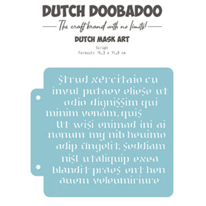 470715152 - Dutch DooBaDoo DDBD Dutch Mask Art Script