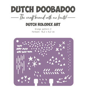 470715901 - Dutch DooBaDoo DDBD Dutch Mask Art Rollerdex Doodle Mix