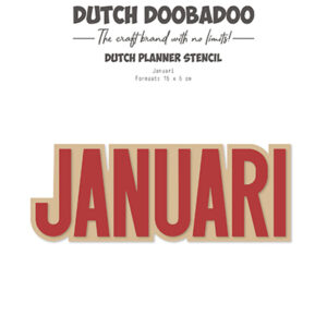 470784356 - Dutch DooBaDoo DDBD Card Art Januari