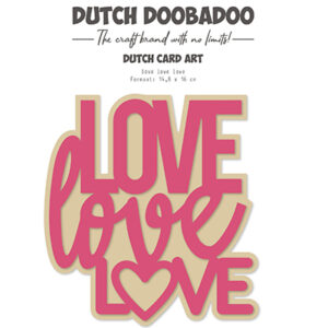 470784357 - Dutch DooBaDoo DDBD Card Art Love love love