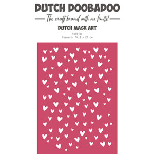 470784360 - Dutch DooBaDoo DDBD Mask Art Hearts