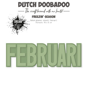 470784362 - Dutch DooBaDoo DDBD Card Art Februari