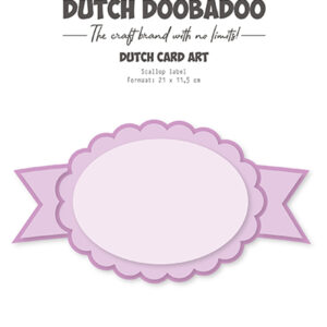 470784368 - Dutch DooBaDoo DDBD Card art Scallop label