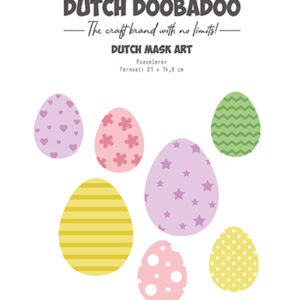 470784369 - Dutch DooBaDoo DDBD Mask art Easter eggs