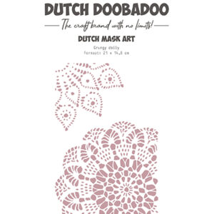 470784373 - Dutch DooBaDoo DDBD Mask Art Grunge Doily