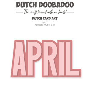 470784380 - Dutch DooBaDoo DDBD Card Art April