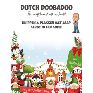 473015001 - Dutch DooBaDoo DDBD Christmas in a cup, knippen en plakken met Jaap