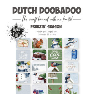 474007056 - Dutch DooBaDoo DDBD Postzegel Freezin Season 2x A6