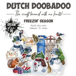 474007057 - Dutch DooBaDoo DDBD Die-cuts Freezin Season 17 pcs