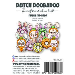 474007059 - Dutch DooBaDoo DDBD Die-cuts Easter Bunnies