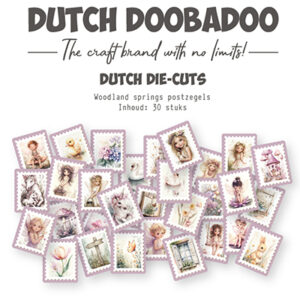 474007062 - Dutch DooBaDoo DDBD Die-cuts Spring Poststamps