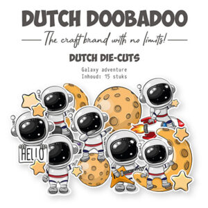 474.007.504 - Dutch DooBaDoo DDBD Die-cuts Galaxy adventure