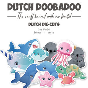 474.007.506 - Dutch DooBaDoo DDBD Die-cuts Sea World