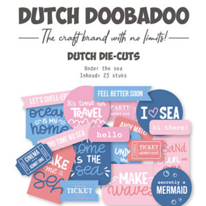474.007.507 - Dutch DooBaDoo DDBD Die-cuts under the sea