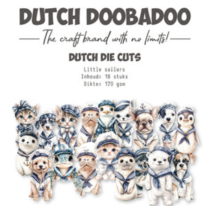 474.007.509 - Dutch DooBaDoo DDBD Collage Die-cuts Little Sailor