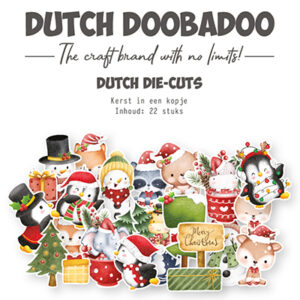 474.007.510 - Dutch DooBaDoo DDBD Die-cuts Christmas in a cup