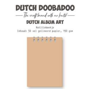 474300014 - Dutch DooBaDoo DDBD MDF Art Journal with Paper A6