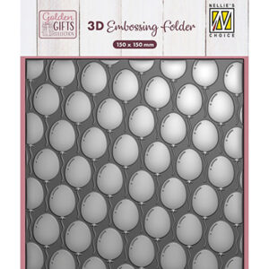 EF3D115 - 3D Embossing Folder Balloons