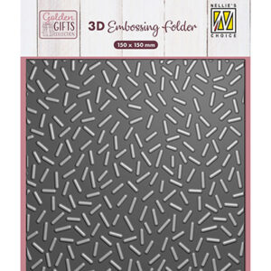 EF3D116 - 3D Embossing Folder Confetti Sprinkles