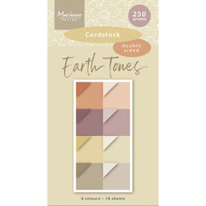 PK9205 - Marianne Design Paper Pad, Earth tones - Cardstock