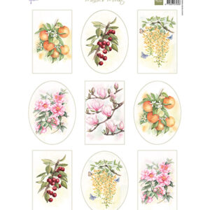 MB0222 - Marianne Design Knipvel A4, Mattie's Mooiste - Fruit & Flowers