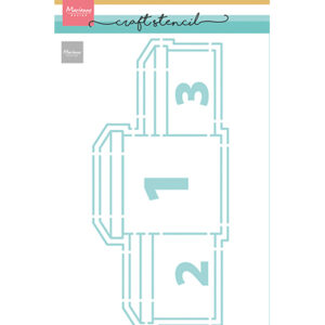 PS8186 - Marianne Design Craft stencils, Winner's Podium