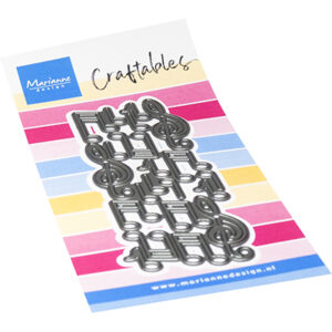 CR1694 - Marianne Design Marianne Design Craftable, Punch die XL - Music