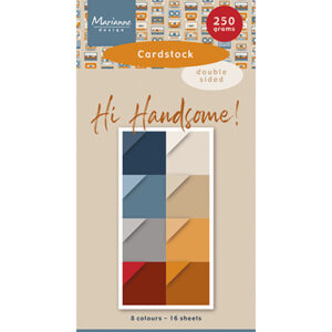 PK9209 - Marianne Design Cardstock, Hi Handsome! - cardstock