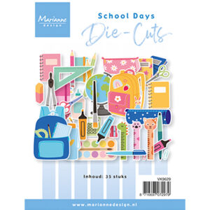 VK9629 - Marianne Design Die Cuts, School days