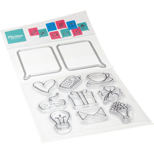 CS1176 - Marianne Design Clear Stamp, Chat bubbles