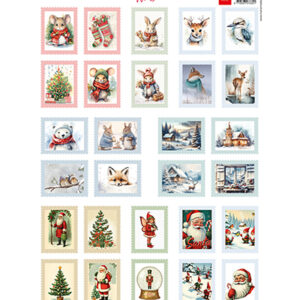 VK9632 - Marianne Design Knipvel A4, Stamps - Winter