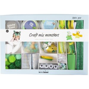 54459 Creativ Company Creatieve box Monsters diverse kleuren