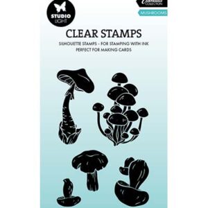 SL-ES-STAMP878 - StudioLight SL Clear Stamp Mushrooms Essentials nr. 878