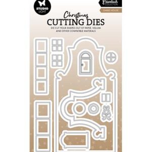 SL-ES-CD1022 - StudioLight SL Cutting Die Gable house Essentials nr. 1022