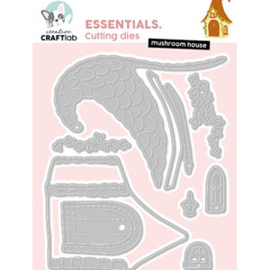 CCL-ES-CD1044 - CraftLab CCL Cutting Die Mushroom house Essentials nr. 1044