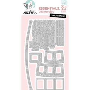 CCL-ES-CD1048 - CraftLab CCL Cutting Die Mini polaroids Essentials nr. 1048