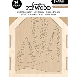 SL-ES-PW07 - StudioLight SL Plywood House scenery Essentials nr. 07