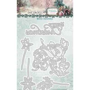 JMA-CB-CD1060 - Jenine's JMA Cutting Die Merry Christmas Christmas Blush nr. 1060