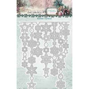 JMA-CB-CD1062 - Jenine's JMA Cutting Die Winter curtain Christmas Blush nr. 1062