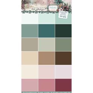 JMA-CB-UPP395 - Jenine's JMA Unicolor Paper Pad Double-sided card paper Christmas Blush nr. 395