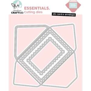 CCL-ES-CD1054 - CraftLab CCL Cutting die ATC card & envelope Essentials nr. 1054