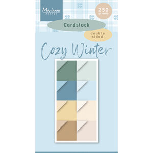 PK9213 - Marianne Design Cardstock, Cozy Winter - Cardstock