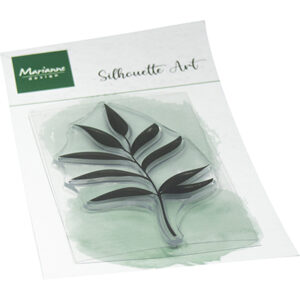 CS1180 - Marianne Design Clear Stamp, Silhouette Art - Laurel
