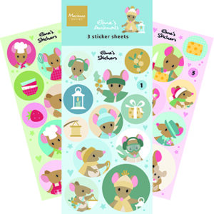 CA3207 - Marianne Design Stickers Eline's Mice